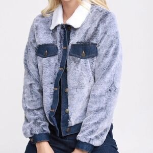 Fashion Nova Do You Dirty Jacket Size L